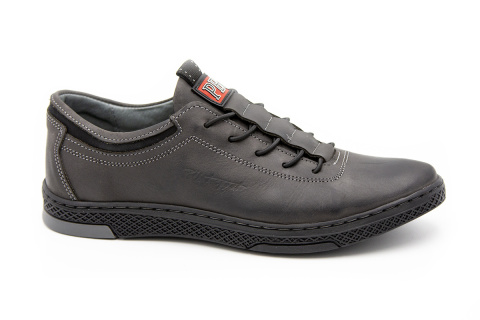 Buty męskie skóra casual gray Polbut od dobrebutypl Buty męskie skóra casual gray Polbut od dobrebutypl