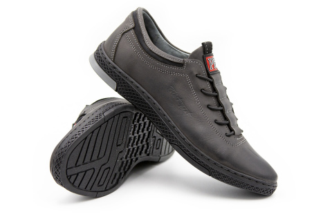 Buty męskie skóra casual gray Polbut od dobrebutypl Buty męskie skóra casual gray Polbut od dobrebutypl