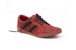 Buty męskie skóra casual red PolBut od dobrebutypl